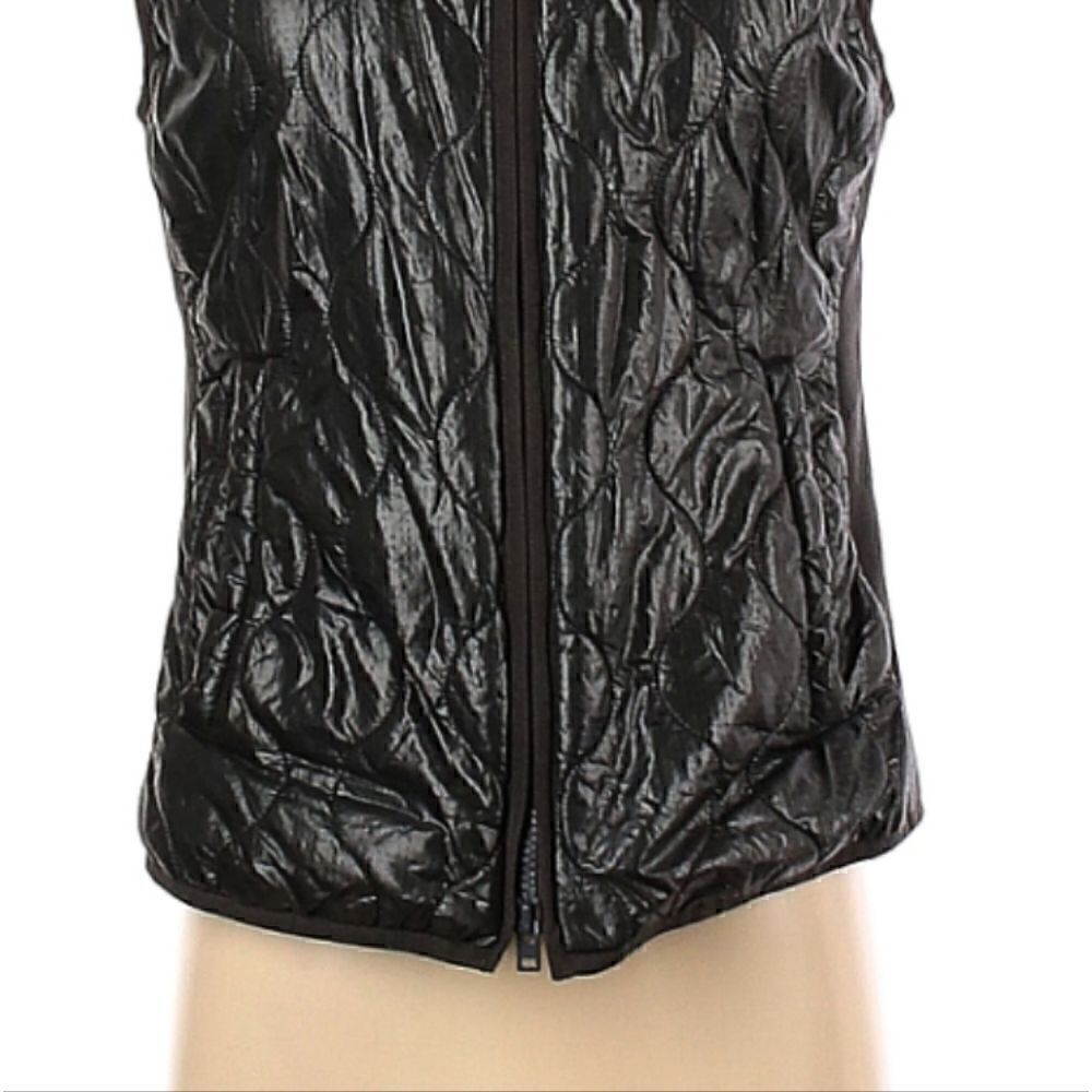 J CREW Quilted Puffer Vest Metallic - Picture 3 of 13
